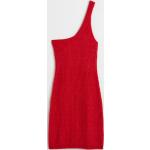 Rote H&M Schulterfreie Sommerkleider für Damen Größe M 