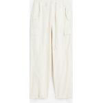 Weiße Elegante H&M Parachute Pants für Damen Größe XL 