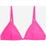 Pinke H&M Bikini-Tops mit verstellbaren Trägern für Damen Größe 5 XL 