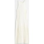 Weiße Ärmellose H&M Rundhals-Ausschnitt Häkelkleider aus Baumwolle für Damen Größe XS für den für den Frühling 
