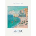 Blaue Impressionistische H&M Claude Monet Poster 