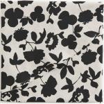 Schwarze Blumenmuster H&M Runde Runde Tischdecken aus Baumwolle 