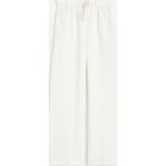Weiße Loose Fit H&M Palazzo-Hosen für Damen Größe M 