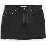 Schwarze H&M Maxi Lange Jeansröcke aus Denim für Damen Größe XXL für den für den Sommer 