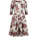 H&R London - Rockabilly Kleid knielang - Tilly Tea Party Swing Dress - XS bis 4XL - für Damen - Größe 4XL - multicolor