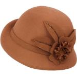 Elegante Outdoorhüte aus Filz Handwäsche für Damen für Partys für den für den Herbst 