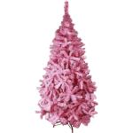 HAAC künstlicher Weihnachtsbaum pink 180 cm Tannenbaum aufklappbar Metallständer