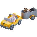 Haba Little Friends - Tierarzt-Auto mit Anhänger 303926