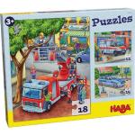 Haba Puzzle »Polizei, Feuerwehr & Co.«, Puzzleteile, Made in Europe, bunt