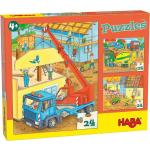 HABA Baustellen Baby Puzzles für 3 - 5 Jahre 