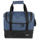 Blaue Haberland Kunststoffgepäckträgertaschen 
