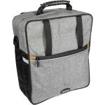 Graue Persen Gepäckträgertaschen mit Reißverschluss gepolstert 