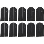 Schwarze Kleidersäcke & Kleiderhüllen mit Reißverschluss aus Kunststoff 