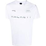 Reduzierte Weiße Kurzärmelige Hackett Aston Martin Racing Aston Martin T-Shirts für Herren 