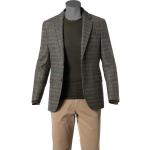 Reduzierte Grüne Elegante Hackett Tweed-Sakkos mit Knopf aus Tweed für Herren Übergrößen 