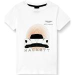 HACKETT LONDON Jungen Amr Car Sun Tee T-Shirt, White, 2 Years