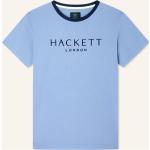 Blaue Hackett Rundhals-Ausschnitt T-Shirts aus Baumwolle für Herren Übergrößen 