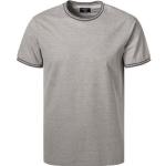 Graue Melierte Hackett T-Shirts für Herren Größe 3 XL 