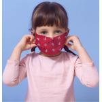 Rote Had Stoffmasken für Kinder aus Baumwolle wiederverwendbar 