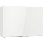 Hängeschrank Optifit Arvid986 BxTxH 100 x 34,9 x 70,4 cm Front weiß lackiert Korpus weiß
