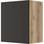Schwarze Optifit Küchenhängeschränke & Wrasenschränke aus MDF Breite 0-50cm, Höhe 50-100cm, Tiefe 0-50cm 