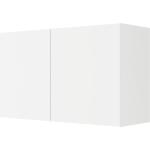 Reduzierte Weiße Optifit Hängeschränke & Oberschränke aus MDF Breite 100-150cm, Höhe 50-100cm, Tiefe 0-50cm 