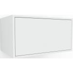 Weiße Moderne Mycs Hängeschränke Wohnzimmer mit Schublade Breite 0-50cm, Höhe 0-50cm, Tiefe 50-100cm 