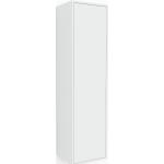 Hängeschrank Weiß - Moderner Wandschrank: Türen in Weiß - 41 x 156 x 34 cm, konfigurierbar