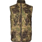 Härkila Men's Deer Stalker Camo Reversible Packable Waistcoat Willow Green/Axis Msp®Forest Willow Green/Axis Msp®Forest L