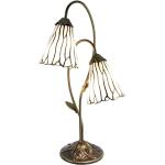 Braune Tiffany Lampen aus Kunststein E14 