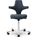 Reduzierte Blaue Ergonomische Bürostühle & orthopädische Bürostühle  aus Stoff höhenverstellbar Breite 50-100cm, Höhe 50-100cm, Tiefe 50-100cm 