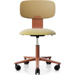 Reduzierte Beige Minimalistische Ergonomische Bürostühle & orthopädische Bürostühle  aus Stoff Breite 50-100cm, Höhe 50-100cm, Tiefe 50-100cm 