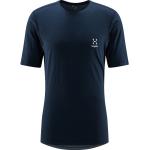 Reduzierte Blaue Haglöfs Roc Nachhaltige T-Shirts für Herren Größe S 