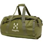 Olivgrüne Haglöfs Green Nachhaltige Reisetaschen mit Reißverschluss aus Kunstfaser 