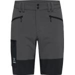 Reduzierte Schwarze Haglöfs Rugged Nachhaltige Stretch-Shorts mit Reißverschluss aus Polyamid für Herren Übergrößen 