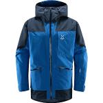 Haglöfs Skijacke Herren Lumi Insulated Jacket wasserdicht, Winddicht, atmungsaktiv Storm Blue/Tarn Blue S S