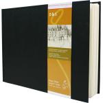 Reduzierte Schwarze Sketchbooks & Skizzenbücher DIN A4 aus Papier 