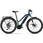 HAIBIKE Trekking 5 Blue/Canary: Hochwertiges E-Bike für Abenteuer und Alltagskomfort