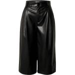 Schwarze HAILY’S Kurze Hosen aus PU für Damen 