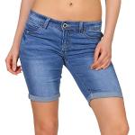Blaue HAILY’S Jeans-Bermudas aus Denim für Damen Größe XS für den für den Sommer 