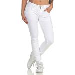 Weiße HAILY’S Slim Fit Jeans aus Denim für Damen Größe XL 