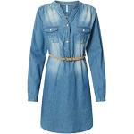 Hailys Patty Frauen Bluse blau S 100% Baumwolle Basics, Streetwear