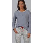 Bunte HAJO Damenschlafanzüge & Damenpyjamas aus Baumwolle Größe XL 