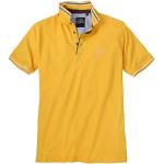 Gelbe HAJO Herrenpoloshirts & Herrenpolohemden aus Baumwollmischung Übergrößen 