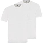 Weiße Unifarbene Kurzärmelige HAJO Kurzarm-Poloshirts aus Baumwolle für Herren Größe 4 XL 2-teilig 