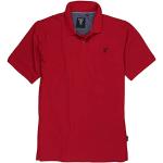 Rote Kurzärmelige HAJO Stay Fresh Kurzarm-Poloshirts für Herren Größe 6 XL Große Größen 
