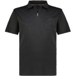 Schwarze HAJO Shirts mit Tasche mit Reißverschluss für Herren Größe 6 XL 