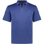 Blaue HAJO Shirts mit Tasche mit Reißverschluss für Herren Größe M 