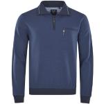 Reduzierte Blaue Langärmelige HAJO Rundhals-Ausschnitt Herrensweatshirts aus Jersey Größe 6 XL für den für den Herbst 