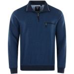 Blaue Langärmelige HAJO Rundhals-Ausschnitt Herrensweatshirts aus Jersey Größe XL 